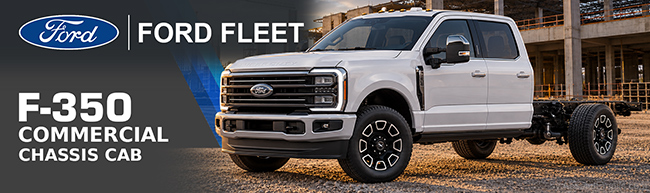 Ford Fleet F-350 Commercial Chassis Cab email artwork